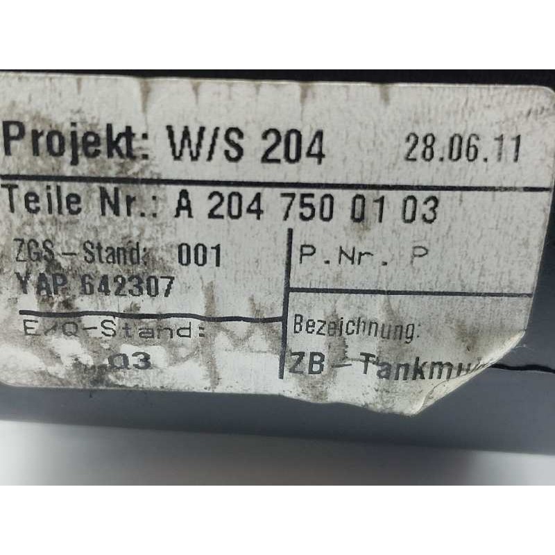 Recambio de tapa exterior combustible para mercedes-benz clase c (w204) familiar c 250 t cdi blueefficiency (204.203) referencia