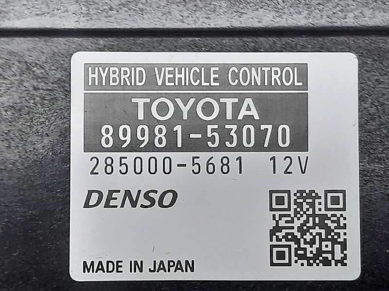 Recambio de modulo electronico para lexus is 300h referencia OEM IAM 8998153070 2850005681 