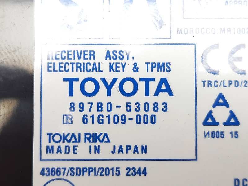 Recambio de modulo electronico para lexus is 300h referencia OEM IAM 897B053083 61G109000 