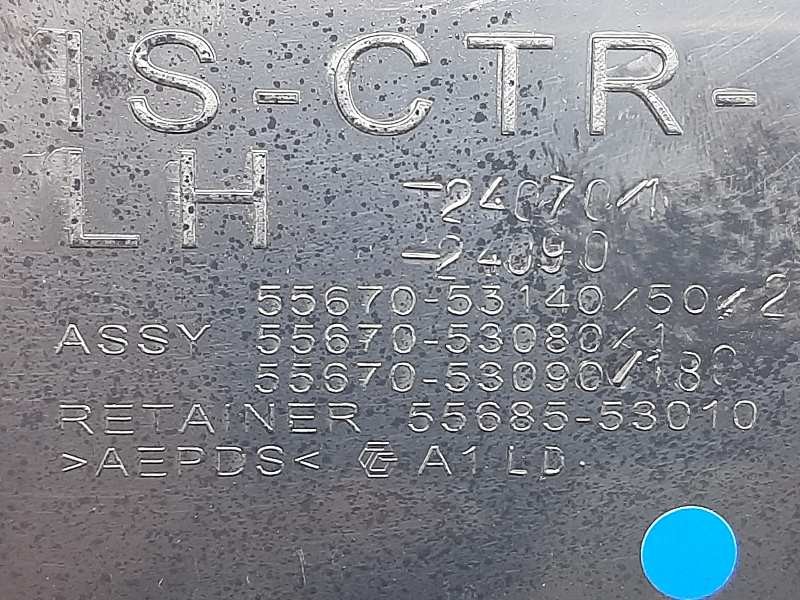 Recambio de rejilla aireadora para lexus is 300h referencia OEM IAM 5567053140 5567053080 5567053090
