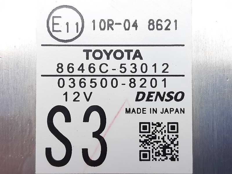 Recambio de modulo electronico para lexus is 300h referencia OEM IAM 8646C53012 0365008201 