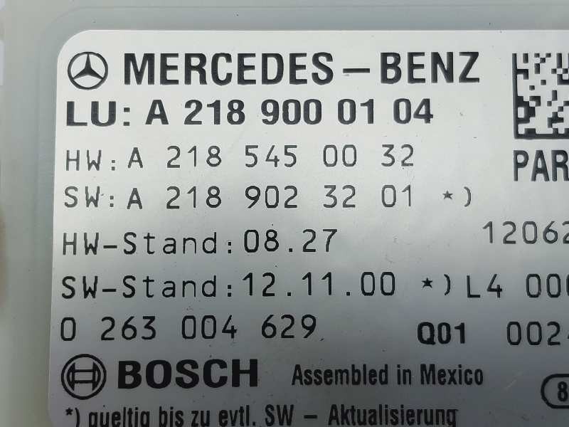 Recambio de modulo electronico para mercedes-benz clase cls (w218) shooting breake cls 350 cdi be edition 1 (218.923) referencia