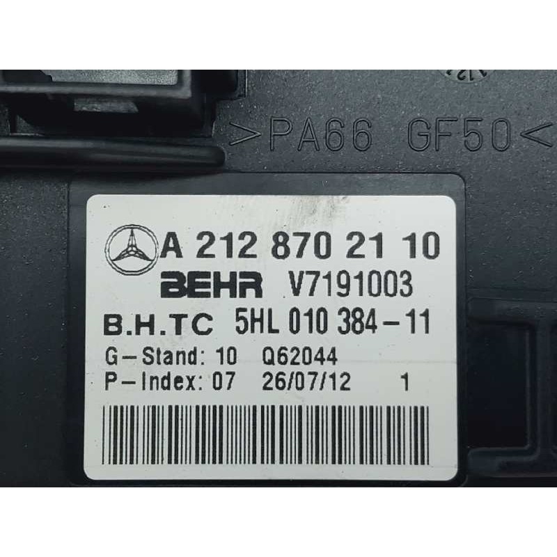 Recambio de resistencia calefaccion para mercedes-benz clase cls (w218) shooting breake cls 350 cdi be edition 1 (218.923) refer