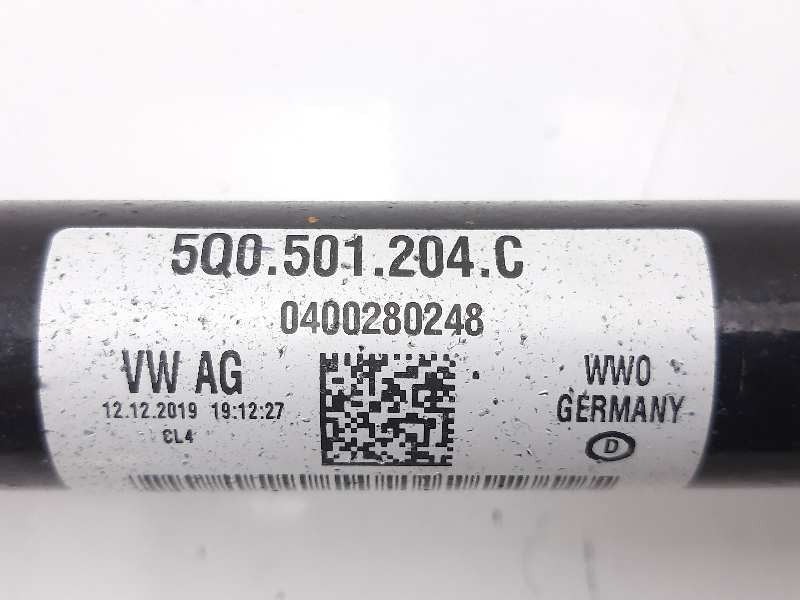 Recambio de transmision trasera derecha para skoda karoq (nu) sportline 4x4 referencia OEM IAM 5Q0501204C  