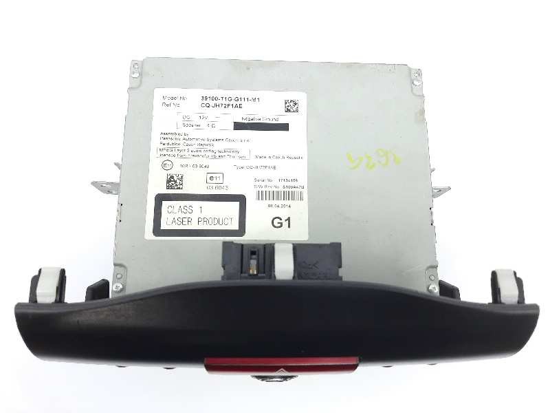 Recambio de sistema audio / cd para honda cr-v elegance 4x2 referencia OEM IAM 39100T1GG111M1 CQJH72F1AE 