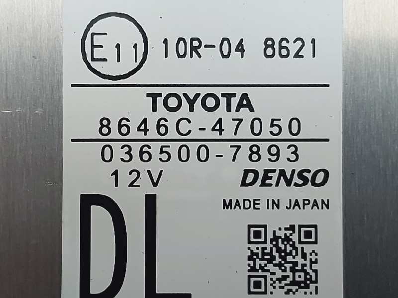 Recambio de modulo electronico para toyota prius+ eco referencia OEM IAM 8646C47050 0365007893 
