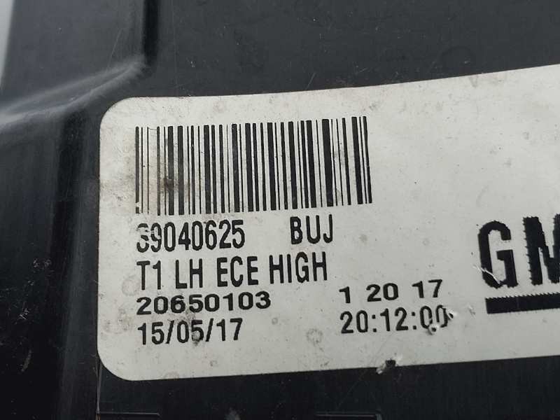 Recambio de piloto trasero izquierdo para opel insignia grand sport excellence referencia OEM IAM 39040625 20650103 