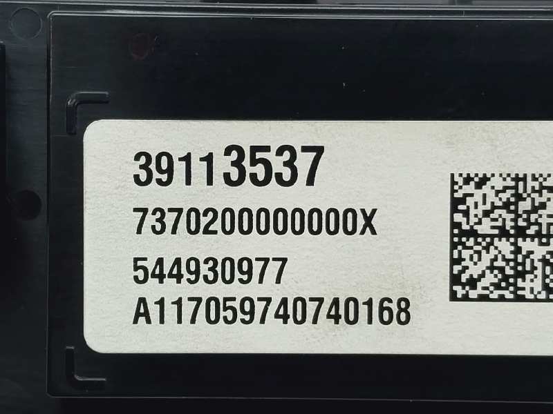 Recambio de mando climatizador para opel insignia grand sport excellence referencia OEM IAM 39113537 544930977 