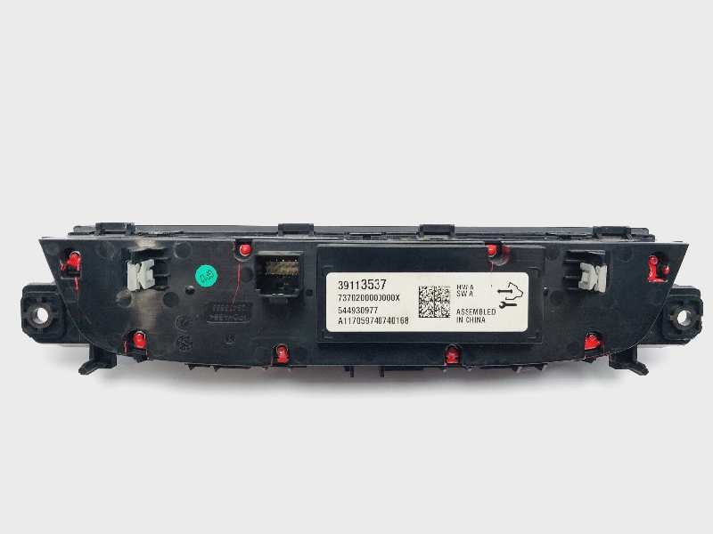Recambio de mando climatizador para opel insignia grand sport excellence referencia OEM IAM 39113537 544930977 