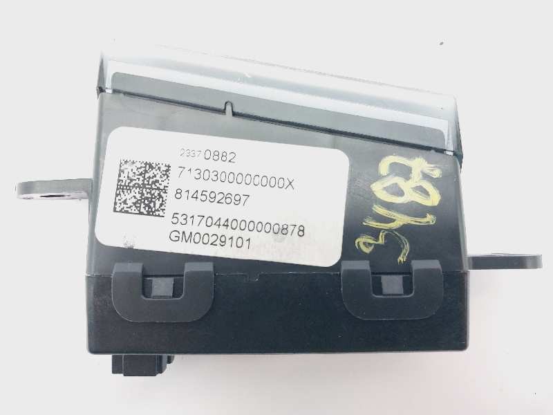 Recambio de modulo electronico para opel insignia grand sport excellence referencia OEM IAM 23370882 814592697 GM0029101