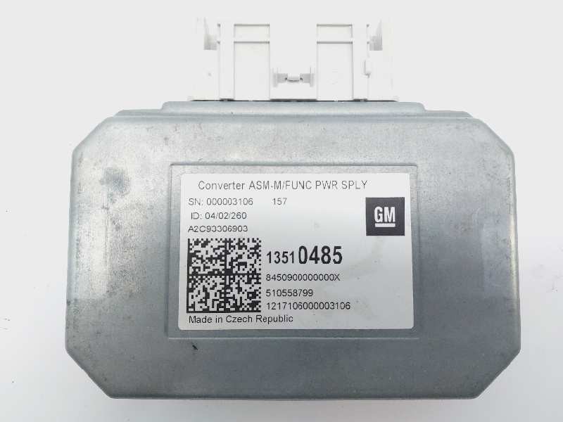 Recambio de modulo electronico para opel insignia grand sport excellence referencia OEM IAM 13510485 510558799 