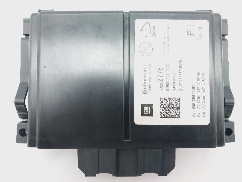 Recambio de modulo electronico para opel insignia grand sport excellence referencia OEM IAM 84292776 343149712 