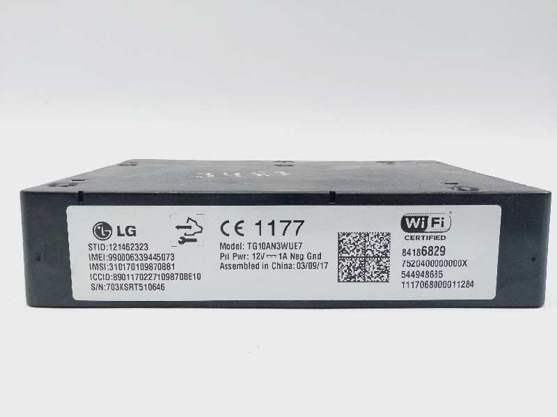 Recambio de modulo electronico para opel insignia grand sport excellence referencia OEM IAM 84186829 544948685 