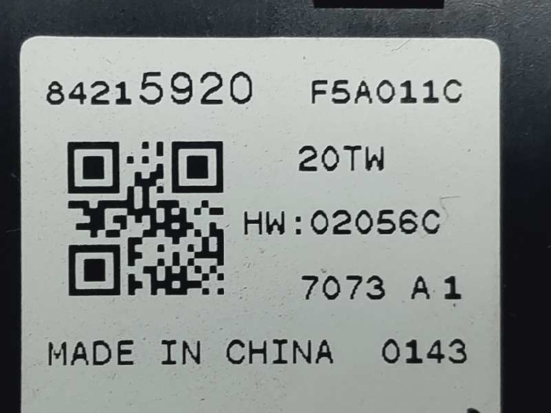 Recambio de mando luces para opel insignia grand sport excellence referencia OEM IAM 84215920  