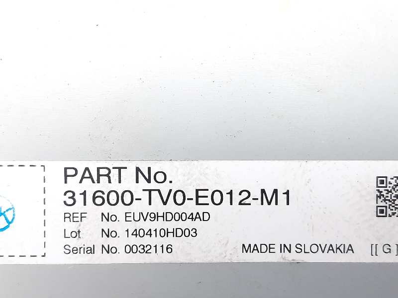 Recambio de modulo electronico para honda cr-v elegance 4x2 referencia OEM IAM 31600TV0E012M1  