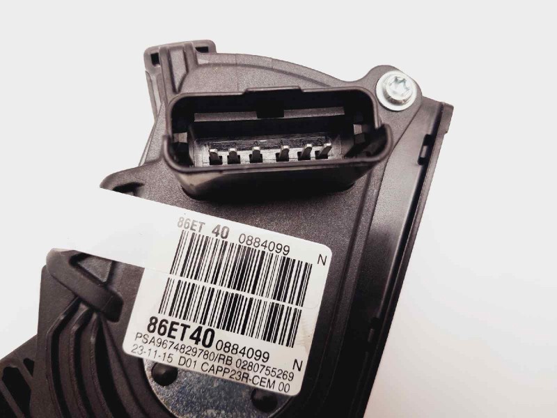 Recambio de potenciometro pedal para citroën c4 picasso seduction referencia OEM IAM 9674829780  
