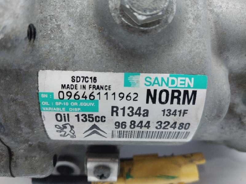 Recambio de compresor aire acondicionado para peugeot 5008 premium referencia OEM IAM 9684432480 SD7C16 