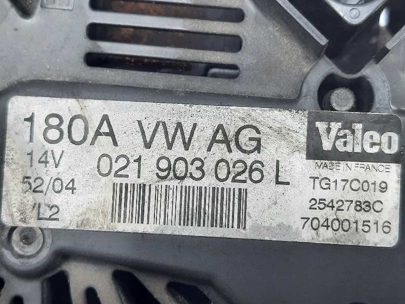 Recambio de alternador para volkswagen passat berlina (3c2) edition referencia OEM IAM 021903026L TG17C019 2542783C