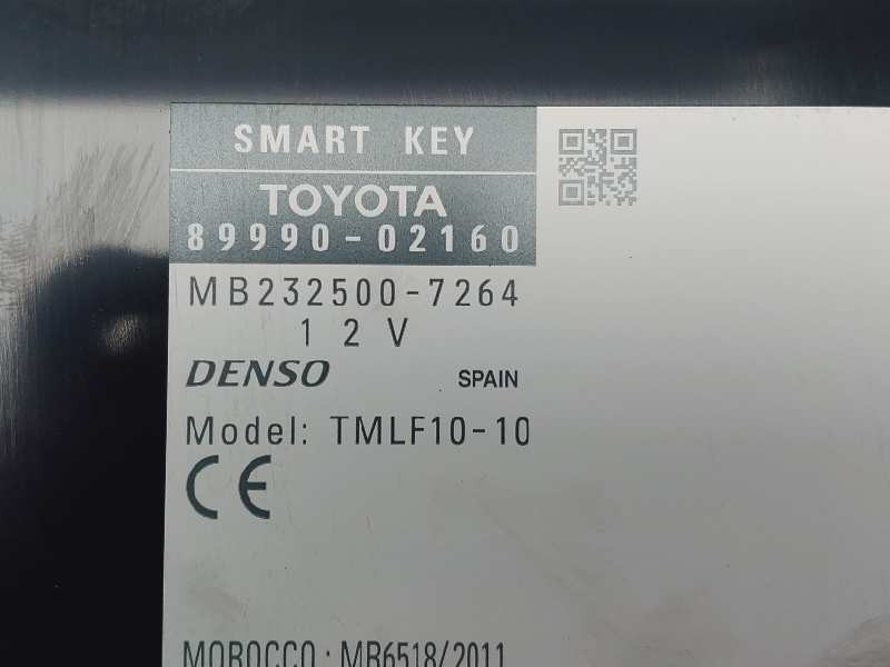 Recambio de modulo electronico para toyota auris active referencia OEM IAM 8999002160 MB2325007264 