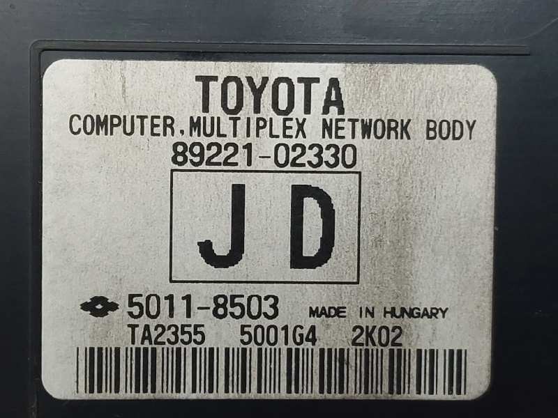 Recambio de modulo electronico para toyota auris active referencia OEM IAM 8922102330 50118503 