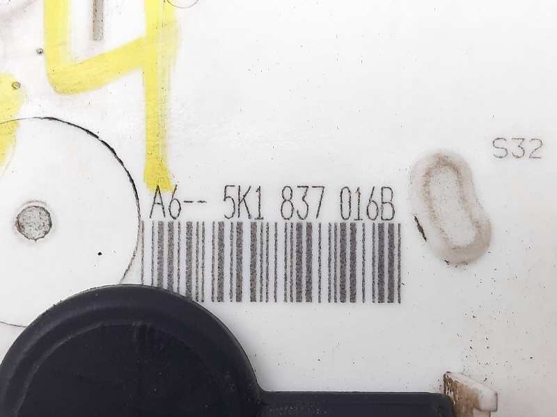 Recambio de cerradura puerta delantera derecha para volkswagen golf vi (5k1) sport referencia OEM IAM A65K1837016B  