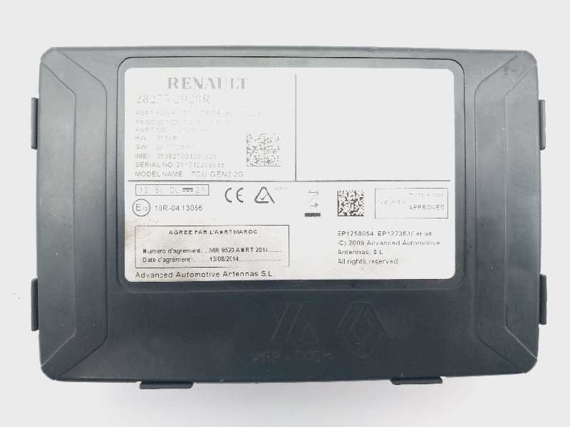 Recambio de modulo electronico para renault kadjar limited 4x4 referencia OEM IAM 282752028R 51986198 
