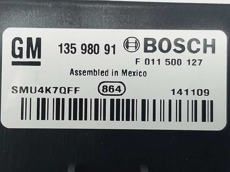 Recambio de resistencia calefaccion para opel insignia berlina selective referencia OEM IAM 13598091 F011500127 