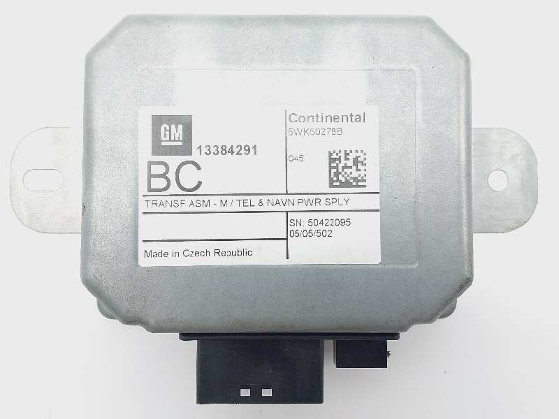 Recambio de modulo electronico para opel insignia berlina selective referencia OEM IAM 13384291 5WK50278B 