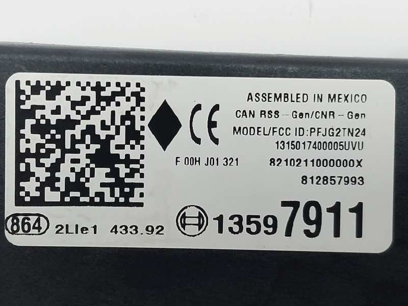 Recambio de modulo electronico para opel insignia berlina selective referencia OEM IAM 13597911 F00HJ01321 8210211000000X