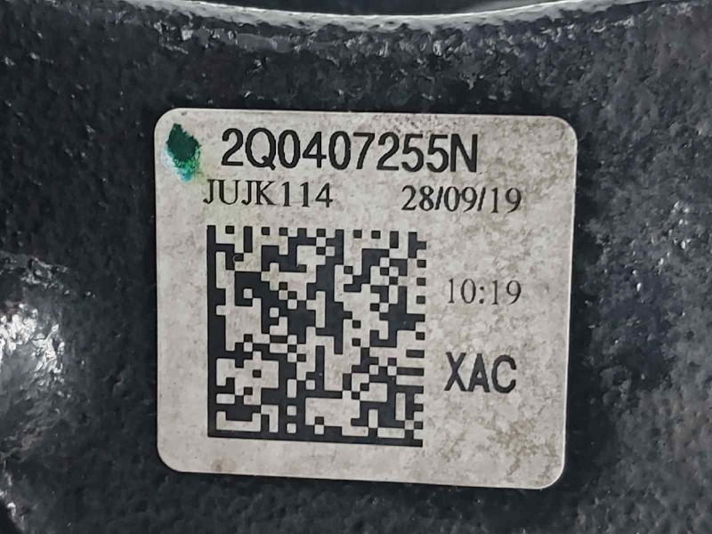 Recambio de mangueta delantera izquierda para seat ibiza (kj1) fr referencia OEM IAM 2Q0407255N  