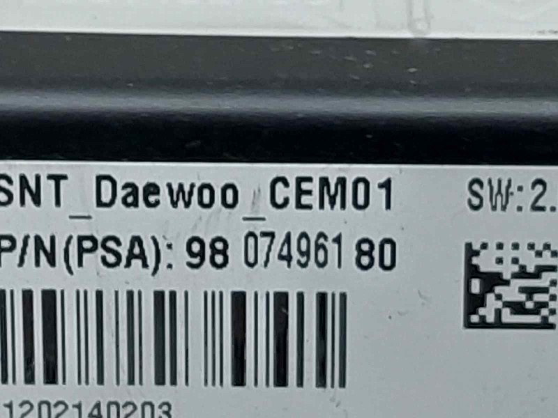 Recambio de luz interior para citroën c4 lim. business referencia OEM IAM 9671645977  