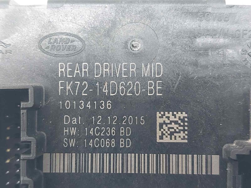 Recambio de modulo electronico para land rover range rover evoque evoque referencia OEM IAM FK7214D620BE  