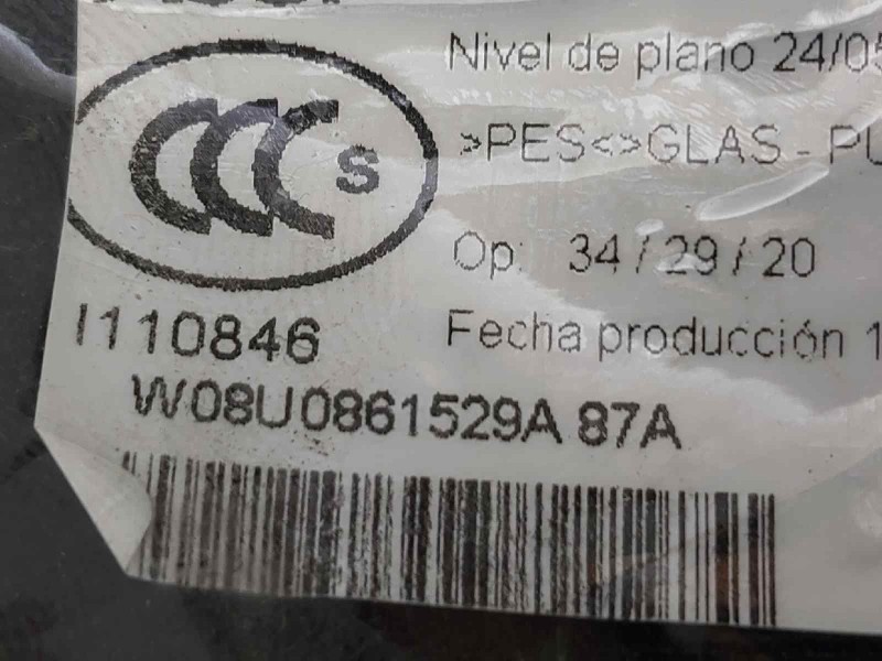 Recambio de bandeja trasera para audi q3 (8ug) sport referencia OEM IAM 8U0861529A87A W08U0861529A W08U0861529A87A