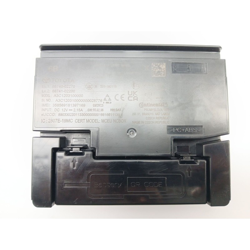 Recambio de modulo electronico para toyota corolla (e21) referencia OEM IAM 8674002270  8674102200