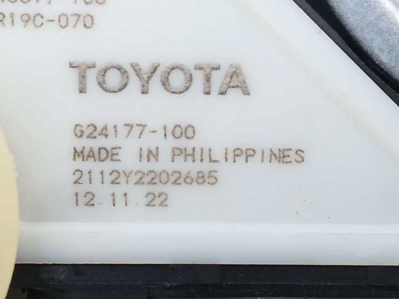 Recambio de elevalunas trasero izquierdo para toyota corolla (e21) referencia OEM IAM 6984002741  G24177100