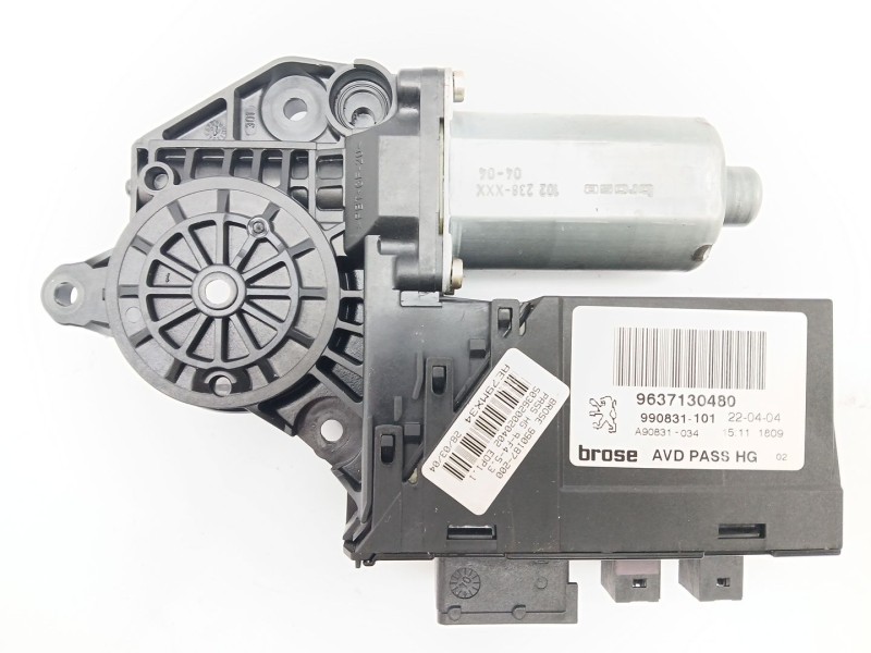 Recambio de motor elevalunas delantero derecho para peugeot 307 (s1) xs referencia OEM IAM 9637130480  