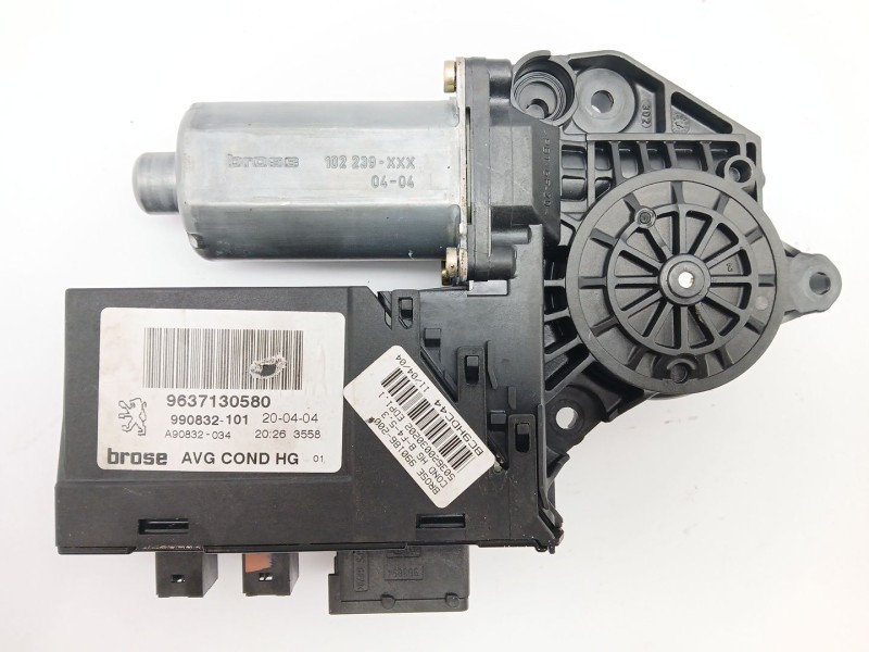 Recambio de motor elevalunas delantero izquierdo para peugeot 307 (s1) xs referencia OEM IAM 9637130580  
