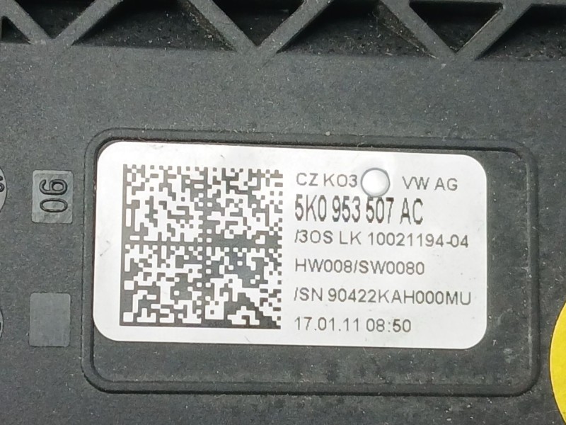 Recambio de mando multifuncion para volkswagen golf vi (5k1) sport referencia OEM IAM 5K0953507AC  5K0953513L