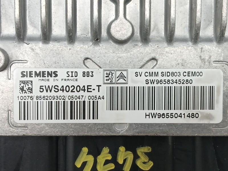 Recambio de centralita motor uce para peugeot 407 st sport referencia OEM IAM 9658345280  9655041480