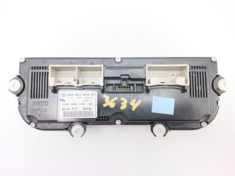 Recambio de mando climatizador para volkswagen golf vi (5k1) sport referencia OEM IAM 5K0907044DT  5HB00974680