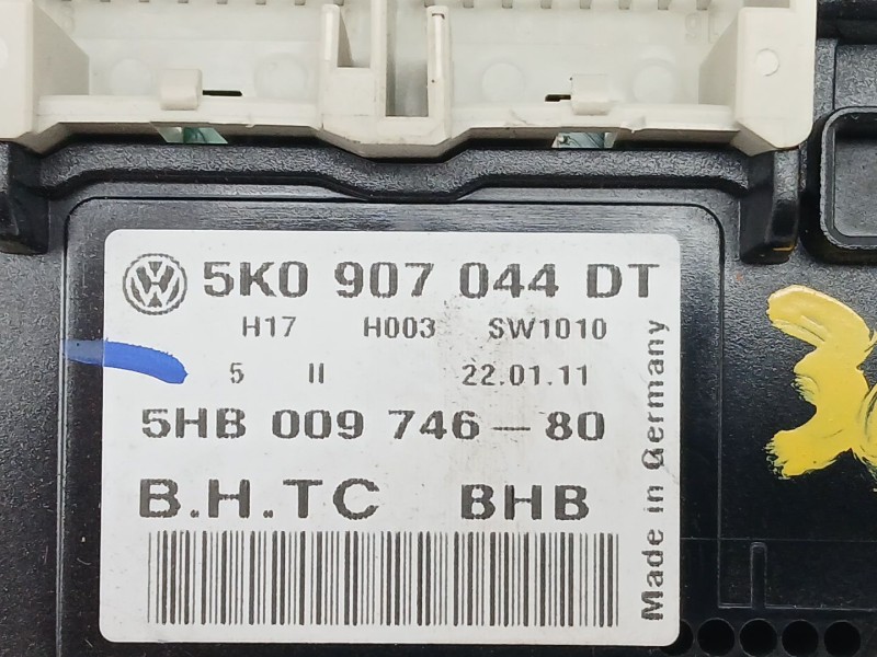 Recambio de mando climatizador para volkswagen golf vi (5k1) sport referencia OEM IAM 5K0907044DT  5HB00974680