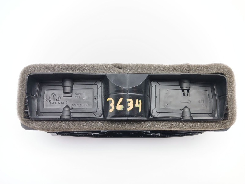 Recambio de rejilla aireadora para volkswagen golf vi (5k1) sport referencia OEM IAM 5K0819728N  5K0815736D