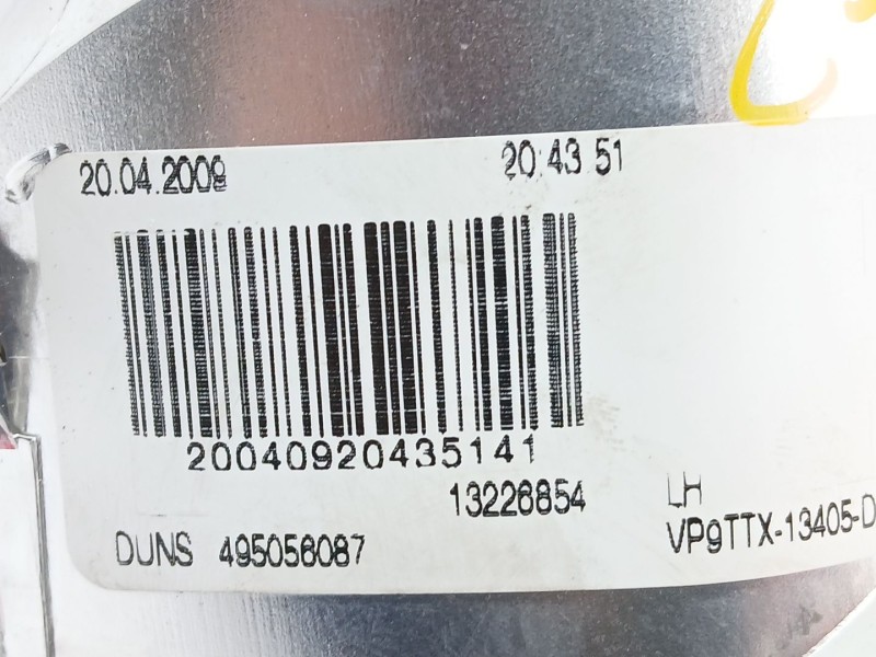 Recambio de faro antiniebla trasero izquierdo para opel insignia sports tourer cosmo referencia OEM IAM 13226854  