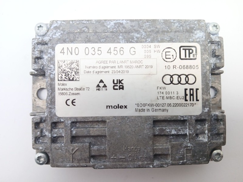 Recambio de modulo electronico para cupra leon (kl1, ku1, kug) 1.5 tsi referencia OEM IAM 4N0035456G  