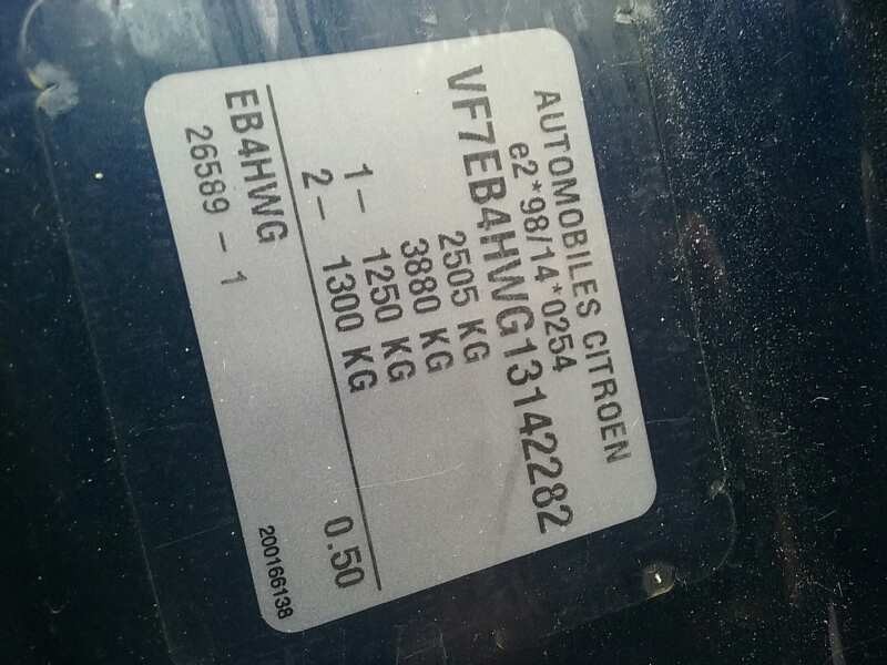 citroën c8 del año 2004