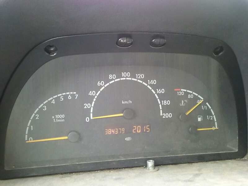 mercedes-benz vito (w638) caja cerrada del año 2000