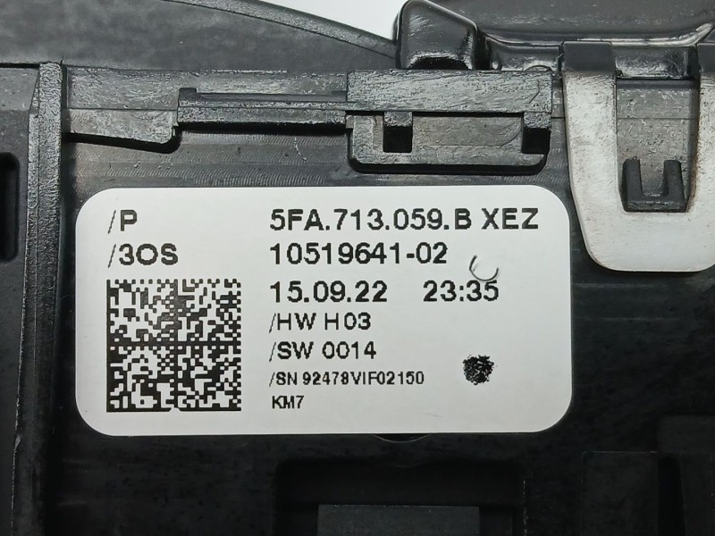 Recambio de palanca cambio para cupra leon (kl1, ku1, kug) 1.5 tsi referencia OEM IAM 5FA713059B  