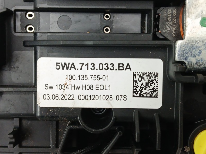 Recambio de palanca cambio para cupra leon (kl1, ku1, kug) 1.5 tsi referencia OEM IAM 5WA713033BA  