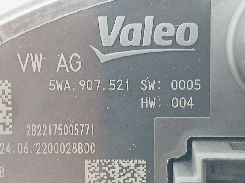 Recambio de resistencia calefaccion para cupra leon (kl1, ku1, kug) 1.5 tsi referencia OEM IAM 5WA907521  