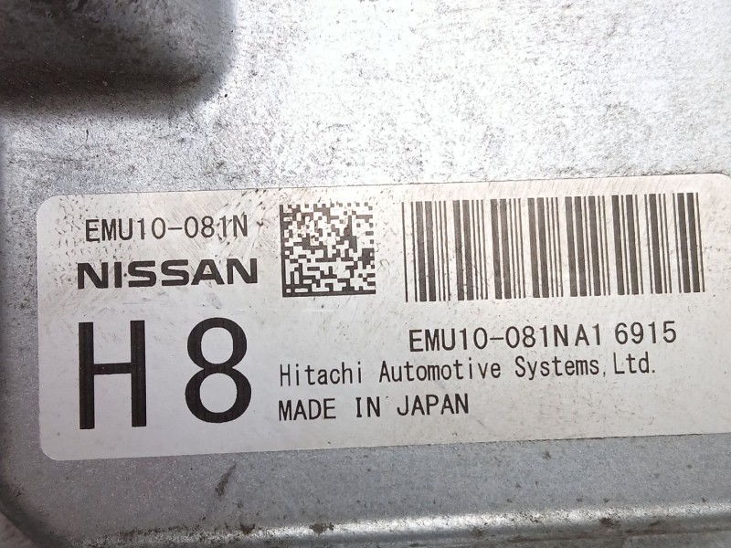 Recambio de centralita motor uce para nissan juke (f15) 1.2 dig-t referencia OEM IAM EMU10081N  